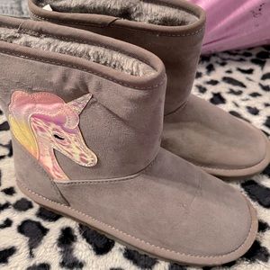 Children’s place girls unicorn boots